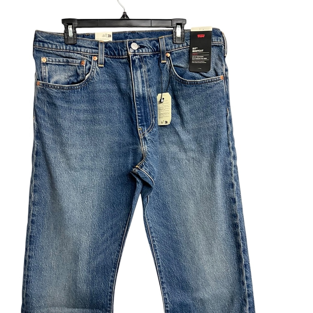 New Mens Levi’s Premium 517 Bootcut Jeans - Picture 2 of 6